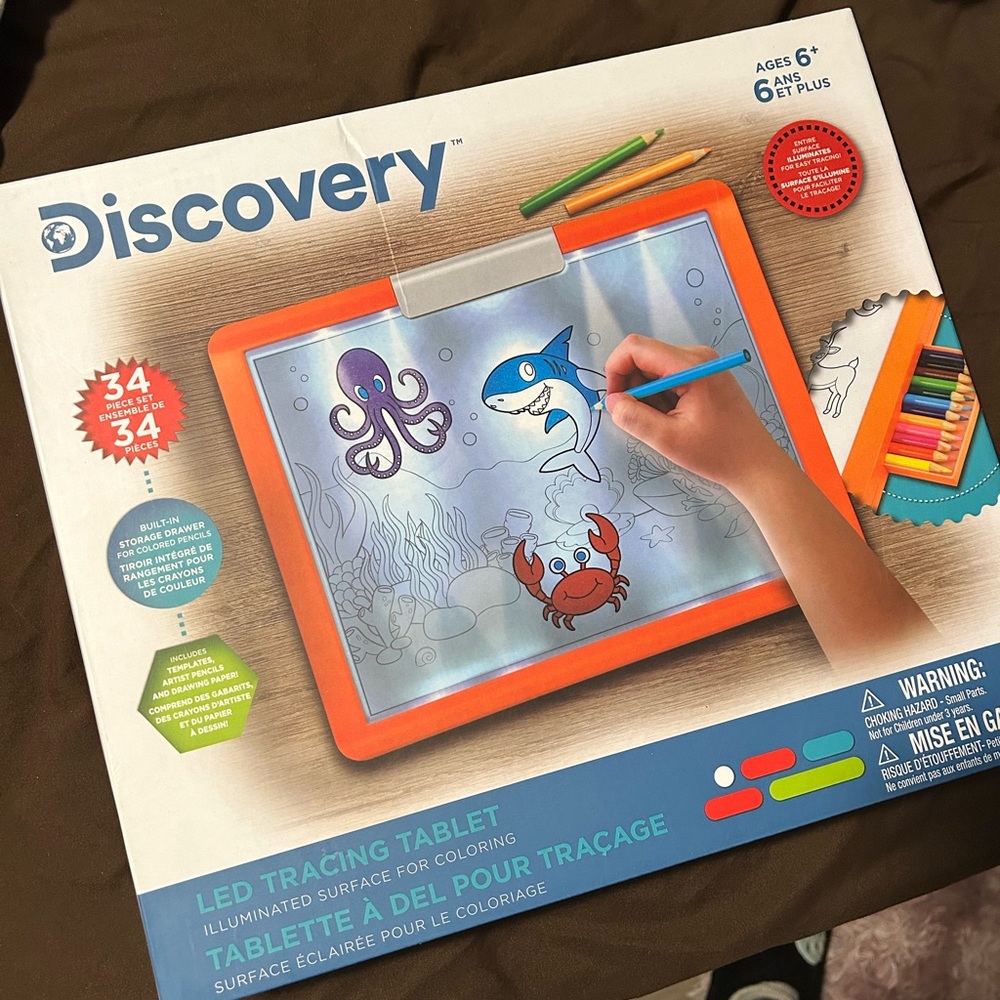 Discovery LED tracing tablet